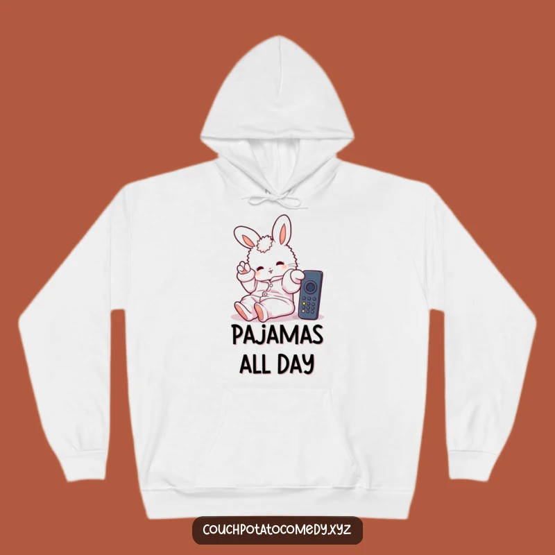 Funny Bunny Pajama Hoodie: Ultimate Cozy Comfort, The Best Funny Gift for Relaxation